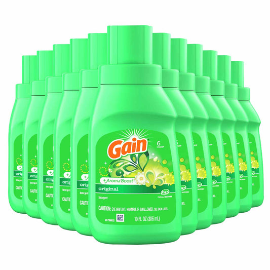Gain Fabric Softener Original 10 Oz 12 Pack