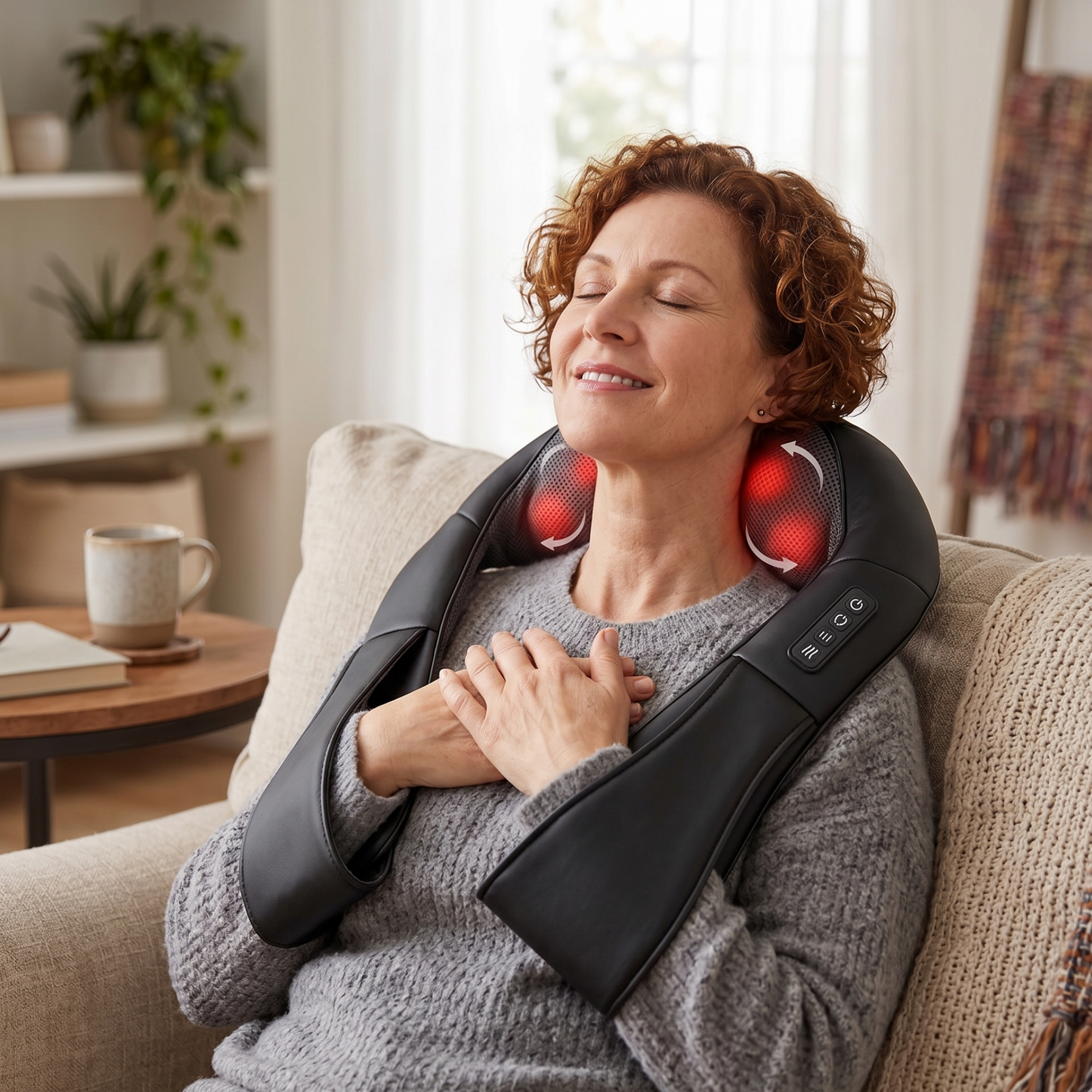 Neck and Shoulder Massager w/Heat