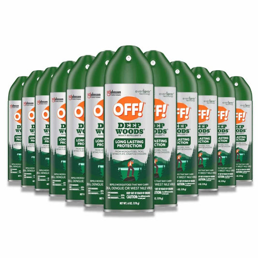OFF! Deep Woods Insect Repellent Spray 6 oz 12 Pack